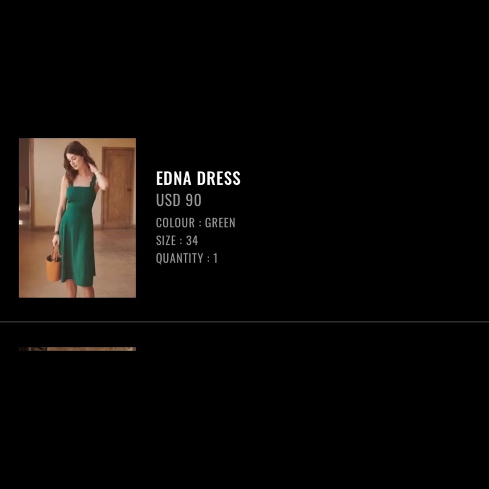 Edna Dress NWT